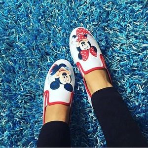 New Disney Alpargata Natural  Printed Canvas